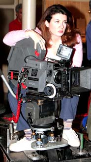 Mariantonia Avati sul set