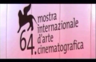 Manifesto della 64esima mostra del cinema di Venezia