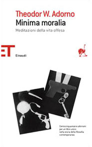 Copertine dei Minima Moralia di Adorno