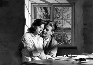 una scena girata da Bergman