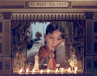 Una delle scene fi Fanny e Alexander girato da Ingmar Bergman