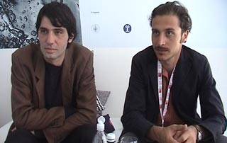 Pietro Marcello e Marcello Anselmo, regista e coautore del documentario Il passaggio della linea