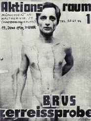 Lavoro di Gunter Brus