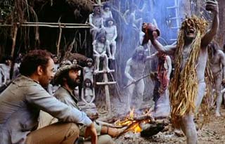 Una scena di Cannibal Holocaust