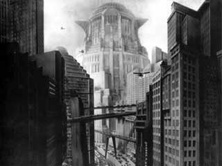 Scena di Metropolis di Fritz Lang
