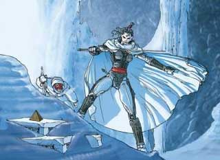 Disegno di Mario Alberti per Morgana