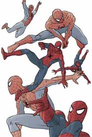 Disegno di Mario Alberti per Spiderman