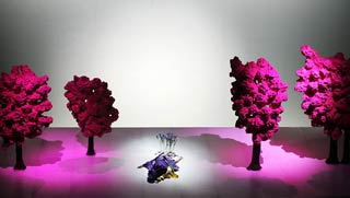 Una scena dell'Iris progettata da Pier Paolo Bisleri