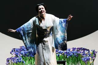 Una scena di Iris progettata da Pier Paolo Bisleri