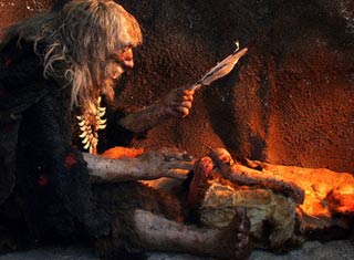 Una scultura di Davide di Donato