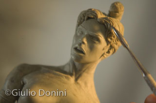 Morgana scolpita da Davide di Donato