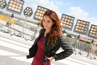 Isabella Aragonese, protagonista del film Tutta la vita davanti, di Paolo Virzì