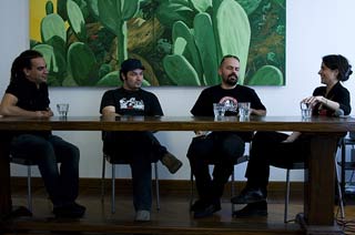 Riky Russo presenta assieme agli ospiti della sezione Rock&Doc al NodoDocFest 2008