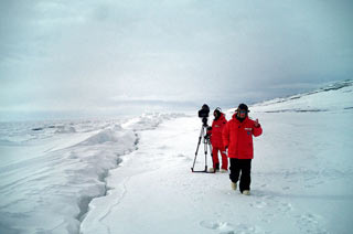 Scena del film Encounters of the end of the world di Werner Herzog in concorso al Trento Film Festival 2008