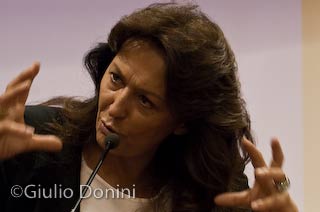 Carmen Lasorella fotografata da Giulio Donini