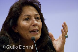 Carmen Lasorella fotografata da Giulio Donini