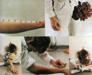 Gina Pane, Action Sentimentale 1973