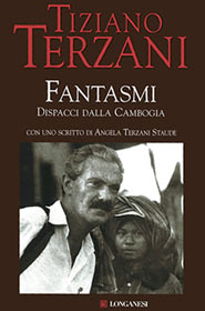 Copertina del libro Fantasmi Tiziano Terzani Dispacci dalla Cambogia