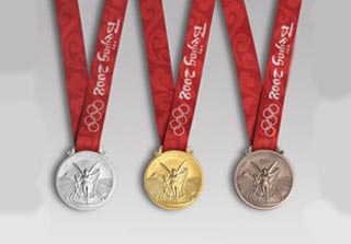Medaglie dell'edizione 2008 dei Giochi Olimpici di Pechino
