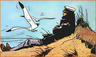Disegno di Corto Maltese