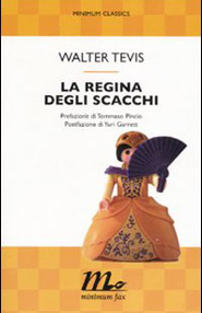 Copertina de La regina degli scacchi di Walter Tevis edito da Minimum fax