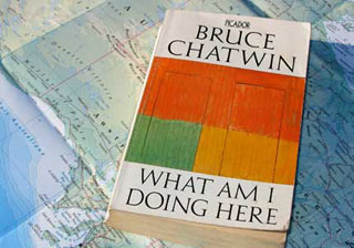 Copertina di un libro di Chatwin