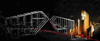 Allestimaneto del Nabucco all'Arena di Verona nella stagione 2008