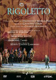 Locandina de Il Rigoletto di Giuseppe Verdi
