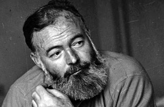 Foto raffigurante Hemingway