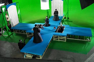 Set del film Santos di Nicolas Lopez