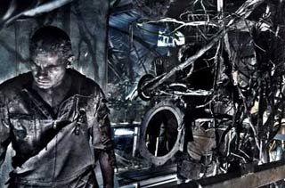 Una scena del film Eden Log del regista Franck Vestiel ospite al Science plus Fiction 2008 a Trieste