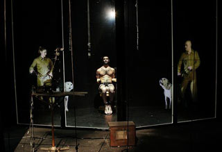 Santasangre in scena