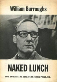 copertina di Naked Lunch di William Seward Burroughs