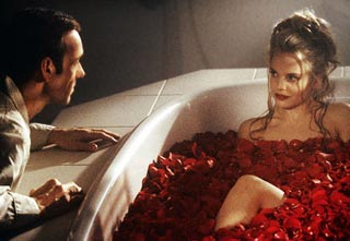 La scena della vasca da bagno di American Beauty con Kevin Spacey
