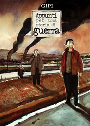 Copertina di Appunti per una storia di guerra del disegnatore Gianni Pacinotti in arte Gipi