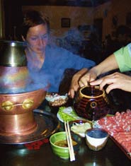 Cronache Transiberiane &mdash; sorseggiando hot pot a cena