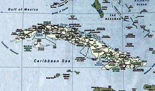cartina di Cuba