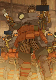 Una scena di La Main des Maitres