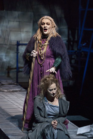 Una scena dello spettacolo