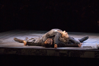 Una scena dello spettacolo