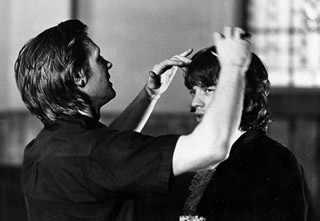 Peter Whitehead e Mick Jagger