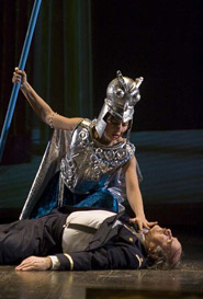 Una scena dello spettacolo