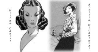 Figure femminili a confronto: Caniff, Micheluzzi (Petra Chérie)