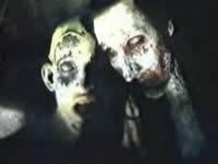 il volto truccato in Touriniquet