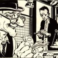 Una vignetta di Mandrafina, prima influenza di Pedrazzini