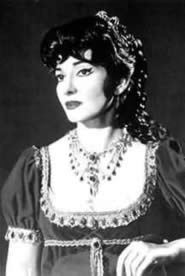 Maria Callas nelle vesti di Tosca