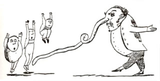 Old Man with a Nose (E.Lear)