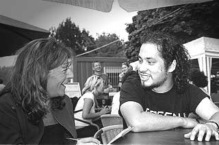 Beatrice Biggio con Remi Tjon Ajong