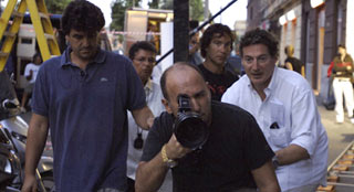 Ferzan Ozpetek durante le riprese