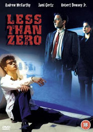 Locandina del film Less than zero